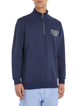 Sweat Tommy Jeans Graphic Azul para Homem