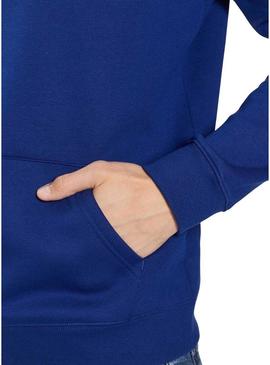 Sweat Tommy Jeans Fleece Azul para Homem