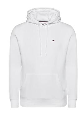 Sweat Tommy Jeans Fleece Branco para Homem