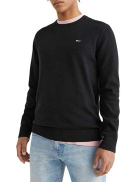 Sweat Tommy Jeans Light Preto para Homem