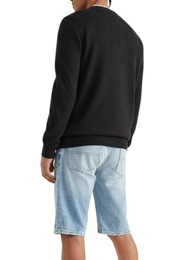 Sweat Tommy Jeans Light Preto para Homem