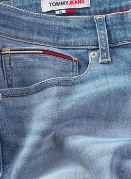 Calças Jeans Tommy Jeans Scanton Azul Claro