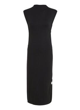 Vestido Calvin Klein Mock Preto para Mulher