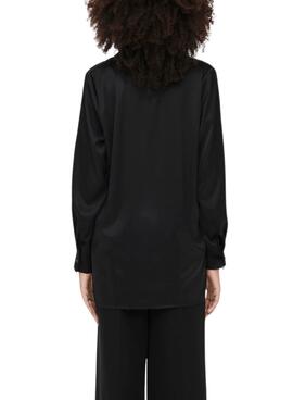 Camisa Only Vitória Preto para Mulher