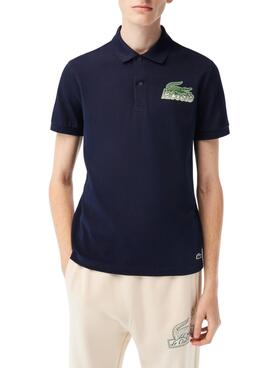 Polo Lacoste Future Azul Marinho para Homem