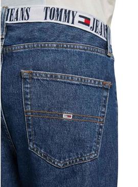 Calças Jeans Tommy Hilfiger Dad Azul Homem