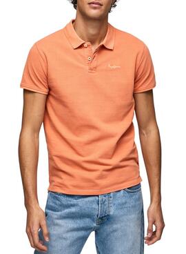 Polo Pepe Jeans Oliver Laranja para Homem
