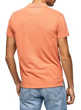 Polo Pepe Jeans Oliver Laranja para Homem