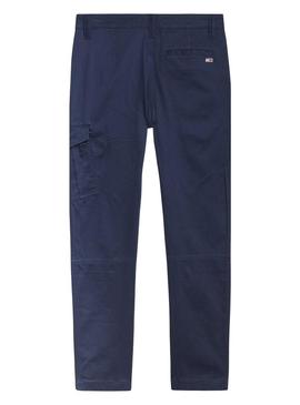 Calças Tommy Jeans Scanton Azul Marinho para Homem