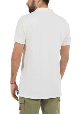 Polo El Pulpo Basic Branco para Homem