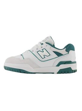 Sapatilhas New Balance 550 Branco Verde Crianças