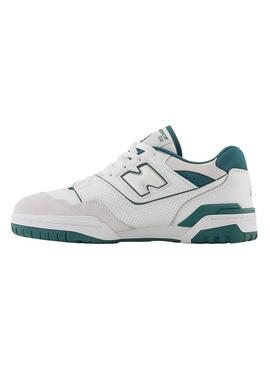 Sapatilhas New Balance BB550 Branco Verde Mulher