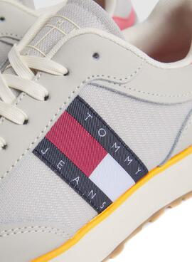 Sapatilhas Tommy Jeans Retro Runner Mix Mulher