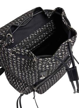 Mochila Pepe Jeans Miranda Jacquard Preto Homem