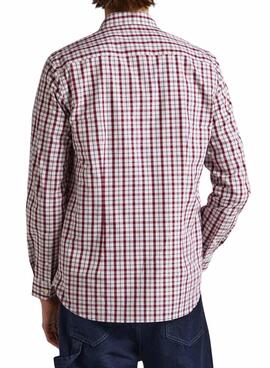 Camisa Pepe Jeans Cunningham Vermelho para Homem