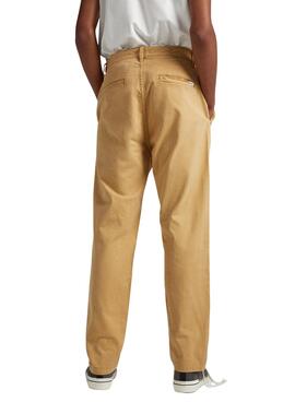 Calças Pepe Jeans Nils Chino Amarelo Homem