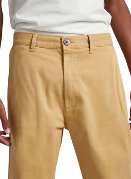 Calças Pepe Jeans Nils Chino Amarelo Homem