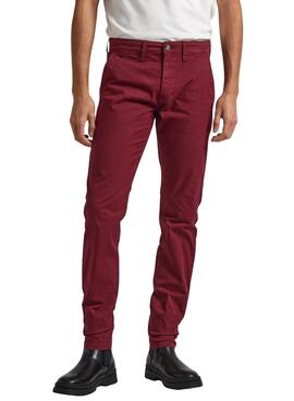 Calças Pepe Jeans Charly Vermelho para Homem