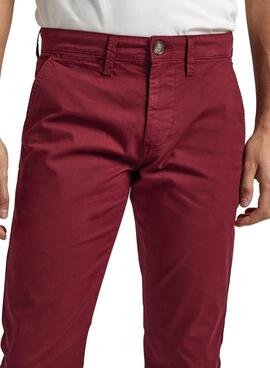 Calças Pepe Jeans Charly Vermelho para Homem