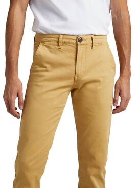 Calças Pepe Jeans Charly Amarelo para Homem