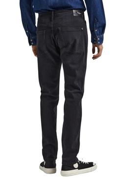 Calças Jeans Pepe Jeans Stanley Preto Homem