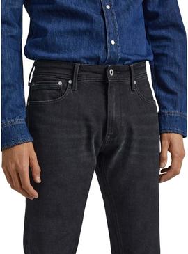 Calças Jeans Pepe Jeans Stanley Preto Homem