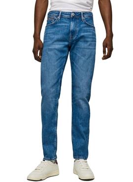 Calças Jeans Pepe Jeans Hatch Reg Azul Homem