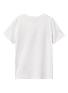 T-Shirt Name It Jacues Nasa Branco para Menino