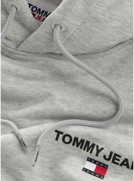 Sweat Tommy Jeans Entry Graphic Cinza Homem