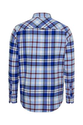 Camisa Tommy Jeans Classic Essential Azul Homem