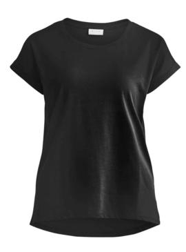 T-Shirt Vila Vidreamers New Preto para Mulher