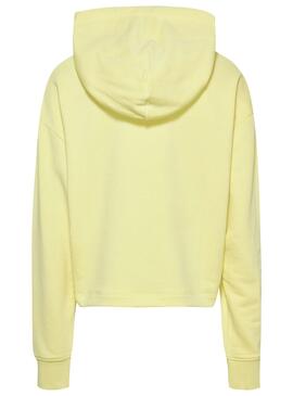Sweat Tommy Jeans Rlx Essential Amarelo Mulher