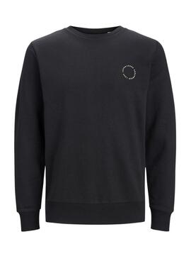 Sweat Jack & Jones Hiba Preto para Homem