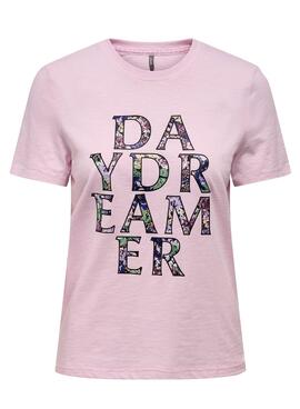 T-Shirt Only Philine Print Daydramer para Mulher