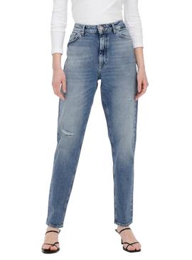 Calças Jeans Only Veneda Seg REA931 para Mulher