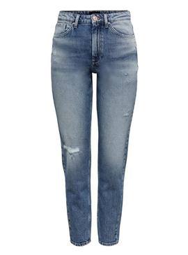 Calças Jeans Only Veneda Seg REA931 para Mulher