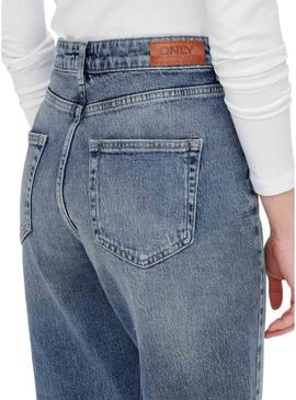 Calças Jeans Only Veneda Seg REA931 para Mulher