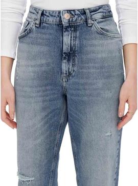 Calças Jeans Only Veneda Seg REA931 para Mulher