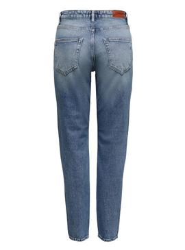 Calças Jeans Only Veneda Seg REA931 para Mulher