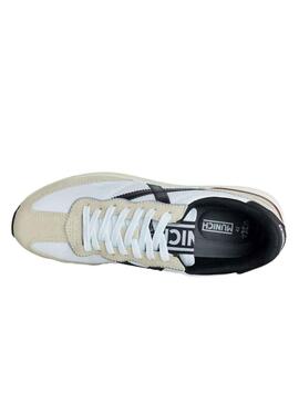 Sapatilhas Munich Dynamo 59 Branco Preto Homem