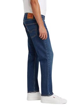 Calças Jeans Levis 502 Taper Azul para Homem