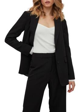 Blazer Vila Vikamma Preto para Mulher