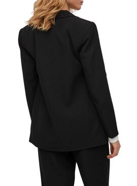 Blazer Vila Vikamma Preto para Mulher