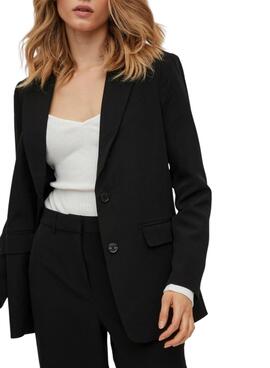 Blazer Vila Vikamma Preto para Mulher