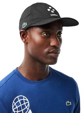 Gorro Lacoste Teniis x Daniil Medvedev Preto