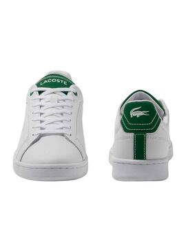 Sapatilhas Lacoste Carnaby Pro Branco Verde Homem