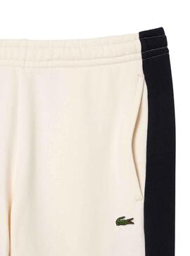 Calças Lacoste Jogger Treino Bege para Homem
