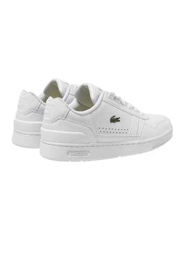 Sapatilhas Lacoste T-Clip Branco para Mulher