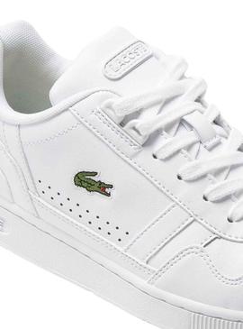 Sapatilhas Lacoste T-Clip Branco para Mulher