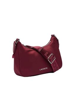 Bolsa Lacoste Hobo Bag Bordeaux para Homem Mulher